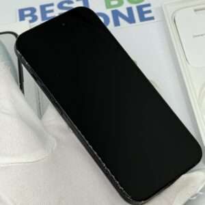 iPhone 15 128GB zwart /88% batt /kras vrij scherm /garantie