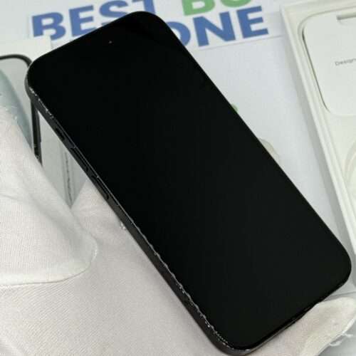 iPhone 15 128GB zwart /88% batt /kras vrij scherm /garantie