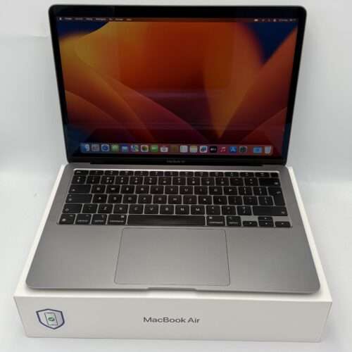 MacBook Air M1 256GB grijs /zeer net /88% batt /garantie