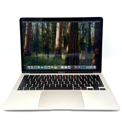 MacBook Air M1 512GB zilver /zeer net /97% batt /garantie