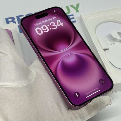 iPhone 16 256GB roze /licht gebruikt /100% batt /garantie