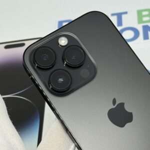 iPhone 14 Pro 128GB zwart /krasvrij /93% batt /garantie