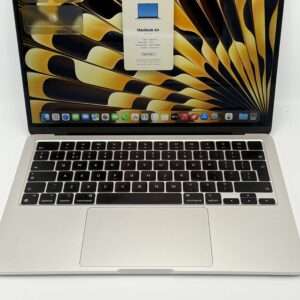 MacBook Air M2 512GB zilver /krasvrij /99% batt /garantie