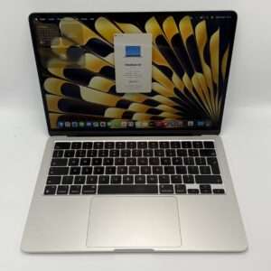 MacBook Air M2 512GB zilver /krasvrij /99% batt /garantie