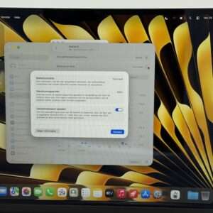 MacBook Air M2 512GB zilver /krasvrij /99% batt /garantie