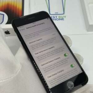 iPhone SE 2022 128GB zwart /ongebruikt + 12 maanden garantie