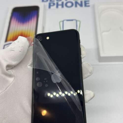 iPhone SE 2022 128GB zwart /ongebruikt + 12 maanden garantie