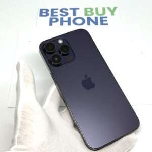 iPhone 14 Pro Max 128GB paars /krasvrij /100% batt /garantie