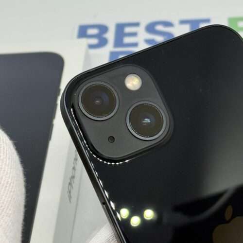 iPhone 13 128GB zwart /krasvrij /100% batt /garantie