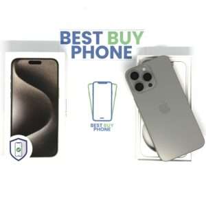 iPhone 15 Pro Max 256GB naturel /kras vrij /96% batt /garantie