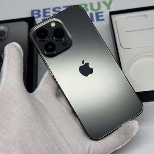 iPhone 13 Pro 256GB zwart /krasvrij /91% batt /garantie