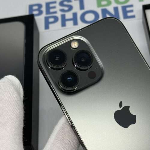 iPhone 13 Pro 256GB zwart /krasvrij /91% batt /garantie