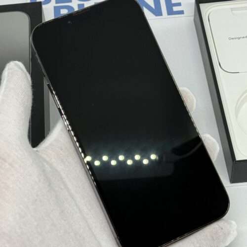 iPhone 13 Pro 256GB zwart /krasvrij /91% batt /garantie