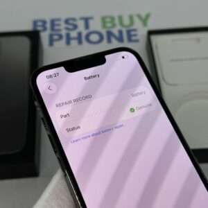 iPhone 13 Pro 256GB zwart /krasvrij /91% batt /garantie