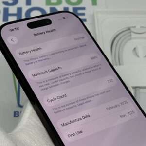 IMG_1418 iPhone 16 Pro 128GB zwart /100% batt /zeer net /garantie