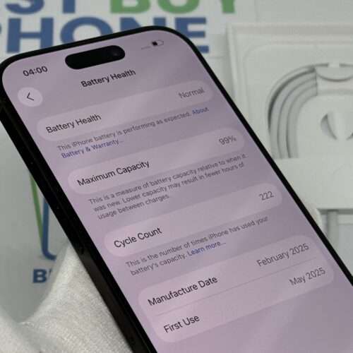 IMG_1418 iPhone 16 Pro 128GB zwart /100% batt /zeer net /garantie