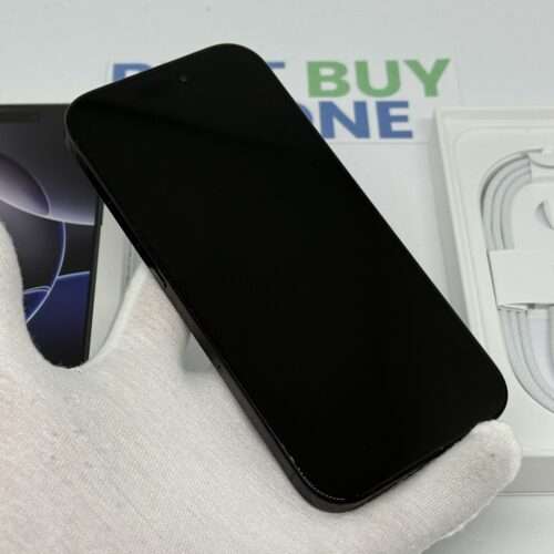 IMG_1420 iPhone 16 Pro 128GB zwart /100% batt /zeer net /garantie