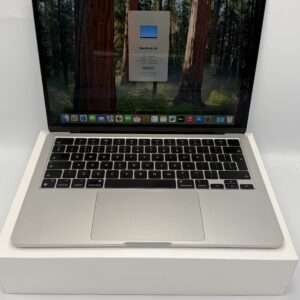 IMG_4747 MacBook Air M2 512GB zilver /krasvrij /100% batt /garantie