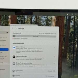 IMG_4750 MacBook Air M2 512GB zilver /krasvrij /100% batt /garantie