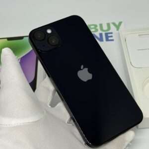 iPhone 14 Plus 128GB zwart /krasvrij /98% batt /garantie