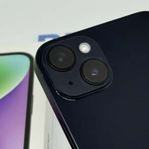 iPhone 14 Plus 128GB zwart /krasvrij /98% batt /garantie