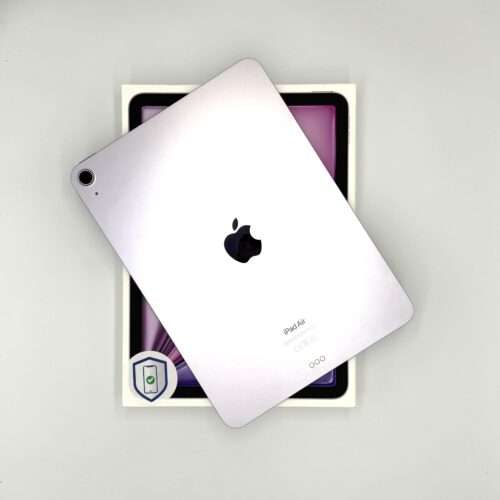 iPad Air 6e 11 inch M2 256GB paars /krasvrij /100% batt /garantie