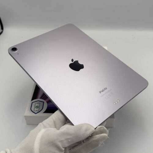 iPad Air 6e 11 inch M2 256GB paars /krasvrij /100% batt /garantie