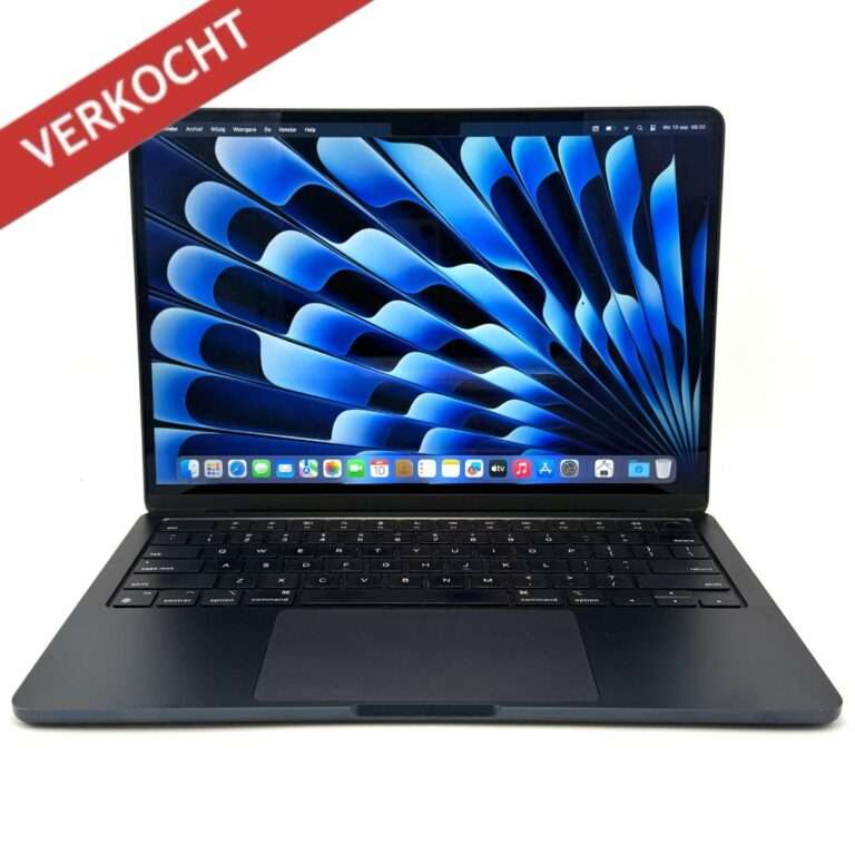MacBook Air 13' M2 256GB blauw /krasvrij /87% batt /garantie