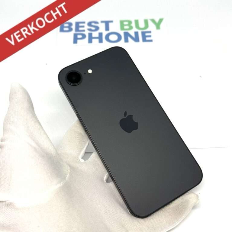 iPhone 16E 128GB zwart E-sim /ongebruikt + garantie