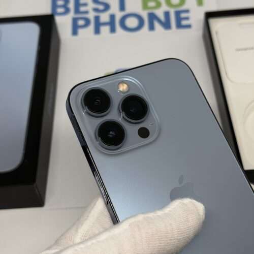 iPhone 13 Pro 128GB blauw /86% batt /krasvrij glas /garantie