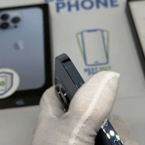 iPhone 13 Pro 128GB blauw /86% batt /krasvrij glas /garantie