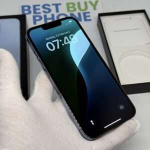 iPhone 13 Pro 128GB blauw /86% batt /krasvrij glas /garantie