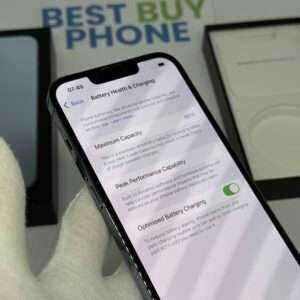 iPhone 13 Pro 128GB blauw /86% batt /krasvrij glas /garantie