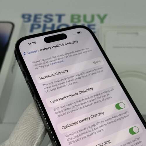 iPhone 14 Pro 256GB zwart /licht gebruikt /100% batt /garantie