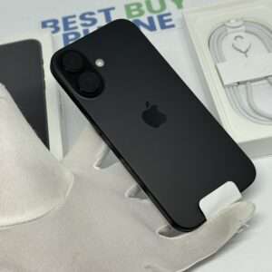 iPhone 16 128GB zwart /ongebruikt + 12 maanden garantie