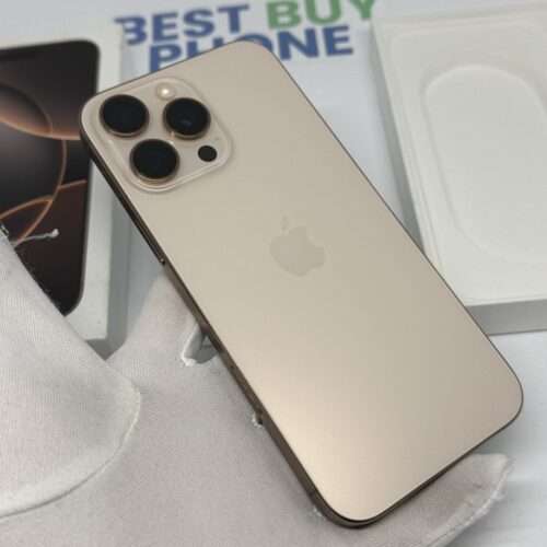 iPhone 16 Pro Max 256GB goud / 99% batt /garantie /licht gebruikt