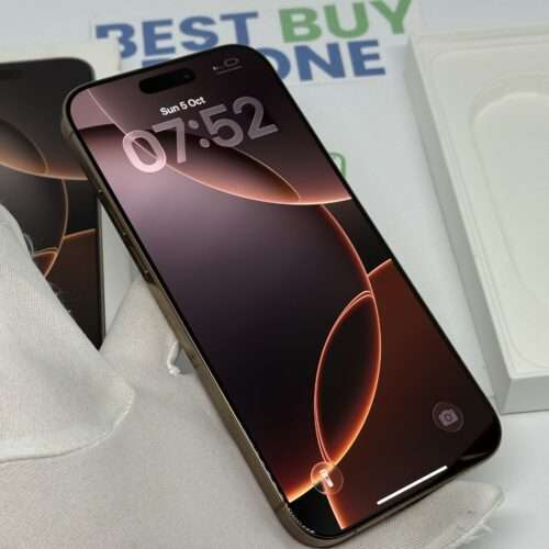 iPhone 16 Pro Max 256GB goud / 99% batt /garantie /licht gebruikt