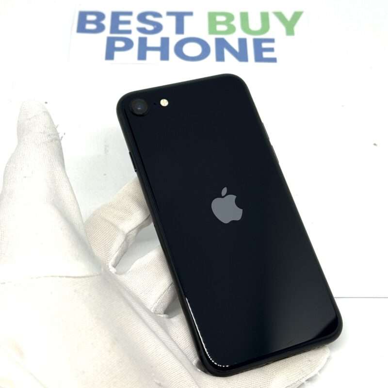 iPhone SE 2022 128GB zwart /kras vrij scherm /99% batt /garantie