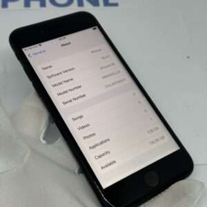 iPhone SE 2022 128GB zwart /kras vrij scherm /99% batt /garantie