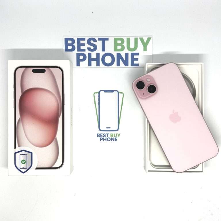 iPhone 15 Plus 128GB roze /89% batt /licht gebruikt /garantie