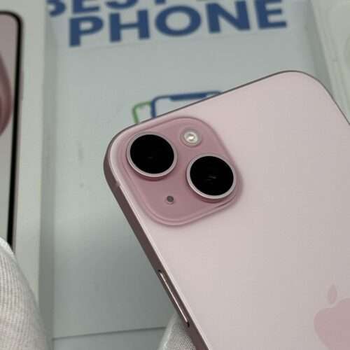 iPhone 15 Plus 128GB roze /89% batt /licht gebruikt /garantie