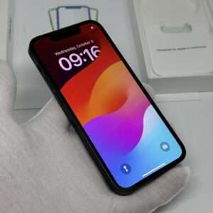 iPhone 13 mini 128GB zwart /kras vrij scherm /100% batt /garantie