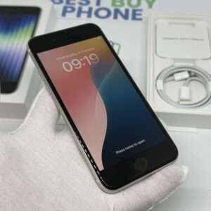 iPhone SE 2022 128GB wit /89% batt /licht gebruikt /garantie