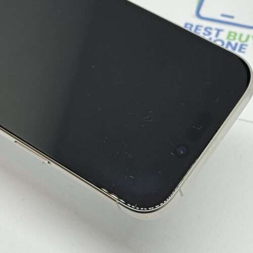 iPhone 15 Pro 128GB wit /90% batt /licht gebruikt /garantie