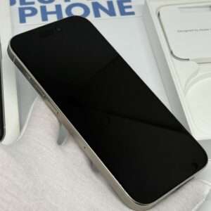 iPhone 15 Pro 128GB wit /90% batt /licht gebruikt /garantie
