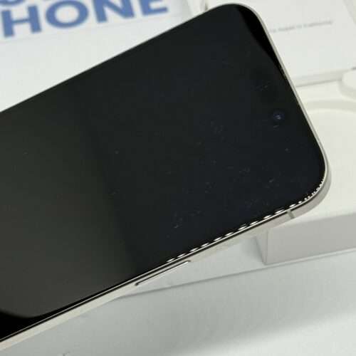 iPhone 15 Pro 128GB wit /90% batt /licht gebruikt /garantie