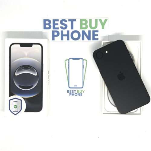 iPhone 16E 128GB zwart /ongebruikt + 12 maanden garantie