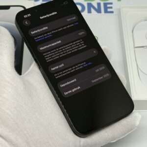 iPhone 16E 128GB zwart /ongebruikt + 12 maanden garantie