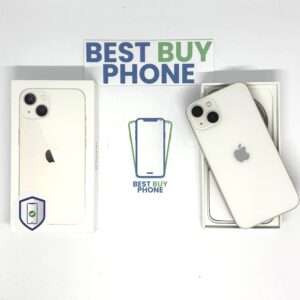 iPhone 13 128GB wit /krasvrij /98% batt /garantie