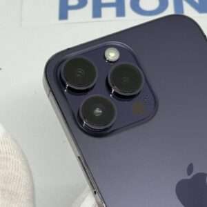 iPhone 14 Pro Max 128GB paars /krasvrij /100% batt /garantie